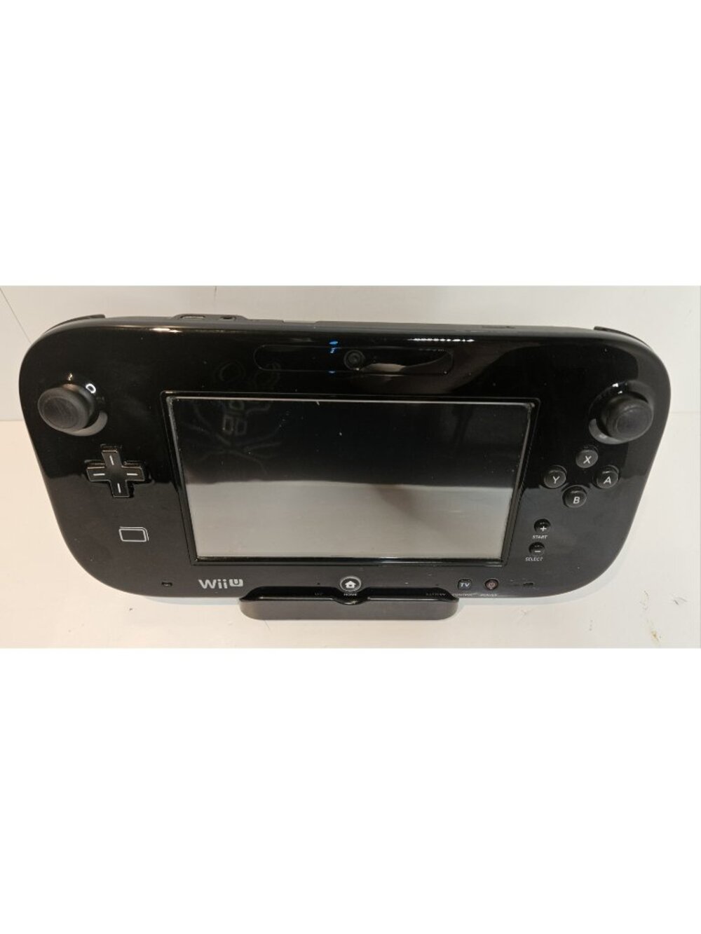 Nintendo Wii U Tablet Handheld Game Console Only WUP-010 Black No Charger Tested